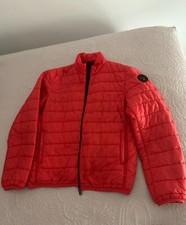 Napapijri piumino 100 grammi arancione ottimo affare 12 anni