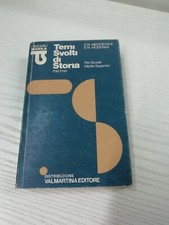TEMI SVOLTI DI STORIA - ETA' MEDIEVALE E MODERNA - 1986