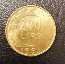MONETA DA LIRE 200 DEL 1995