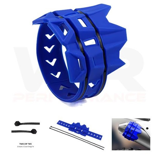 Protezione scarico blu - , ktm