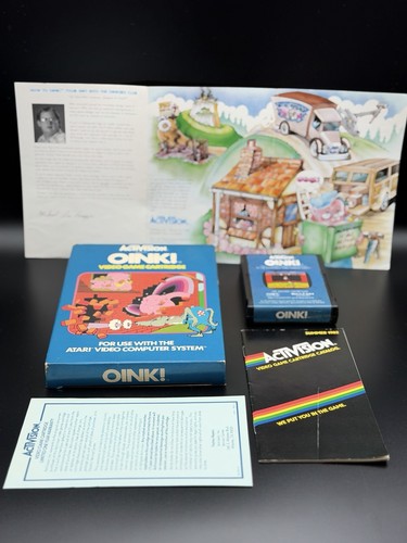 Oink atari 2600 activision - oink!, 2600/