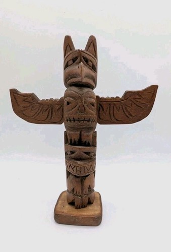 Totem legno aquila - totem,