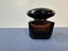 Vintage Versace Crystal Noir