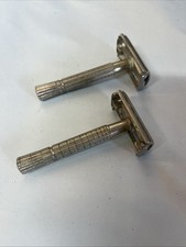 Two 2 Vintage Stainless Steel