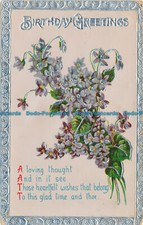 R640514 Birthday Greetings. A Loving Thought and in it See. Postcard