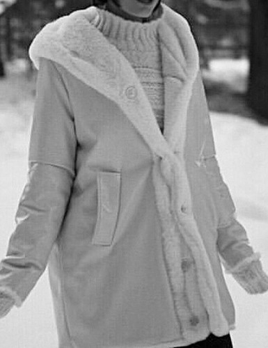 Oof cappotto pelliccia giacca - pelliccia,