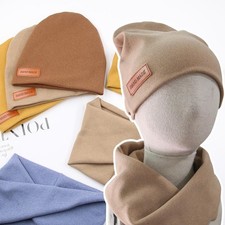Set 2 pezzi/lotto cappelli turbante bambino ecopelle neonato bambini pelle bastone vittoria