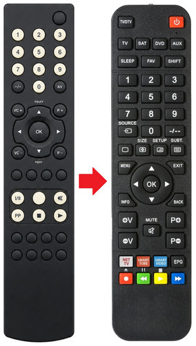 Telecomando ricambio per - telecomando, di