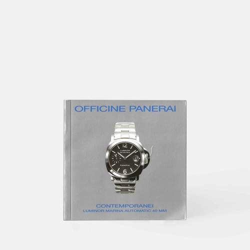 Panerai booklet luminor marina - panerai,