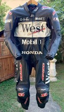 MMX SUTER 500 GP HRC HONDA 250 GP APRILIA CAPIROSSI LEATHER SUIT SPIKE CAPIREX