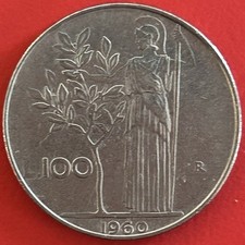 100 LIRE ( 1960 ) • Moneta