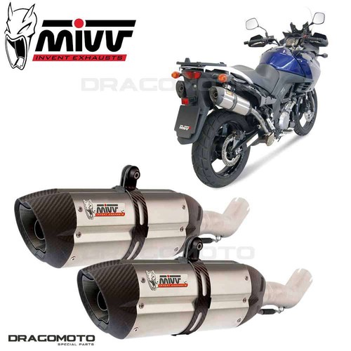 Scarico doppio suzuki - doppio, dl