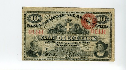 Banconota lire banca - ,