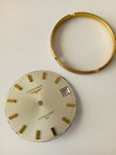 Dial quadrante LONGINES CONQUEST HF da uomo 29mm. colore grigio originale 100%.