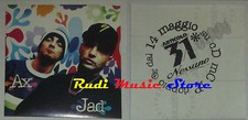 ADESIVO STICKER ARTICOLO 31 ufficiale AX JAD 9X9 CM cd dvd lp mc vhs promo live