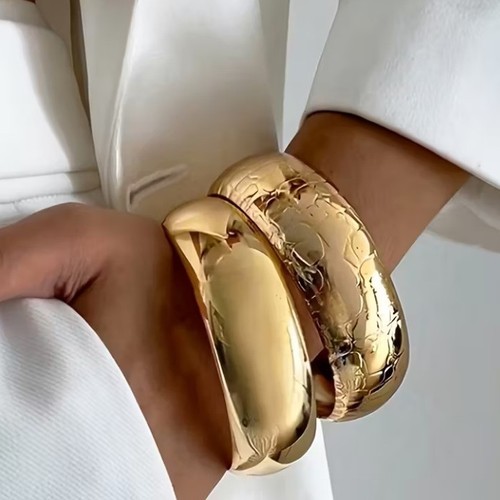Bracciale donna oro largo - , set