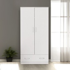 ARMADIO MULTIUSO 80X50 H. 170 BIANCO OPACO