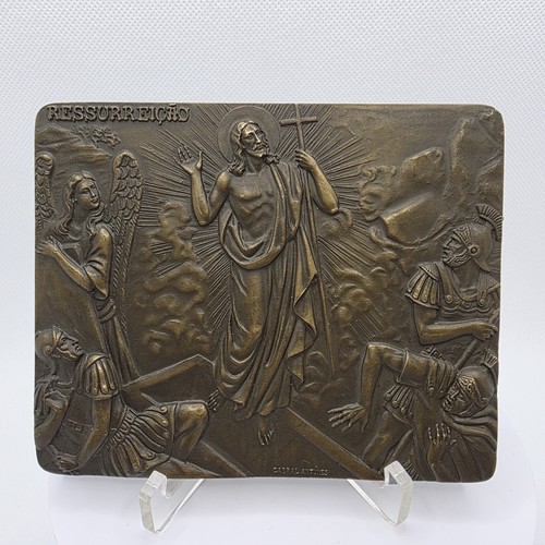 Medaglia bronzo religiosa - medaglia, /