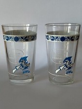 Coppia bicchieri Sciroppo Fabbri - Design Anni '60 - Originali ottime condizioni