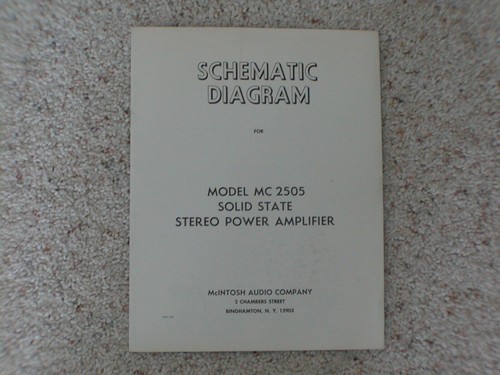 Schema schematico mcintosh - schema,