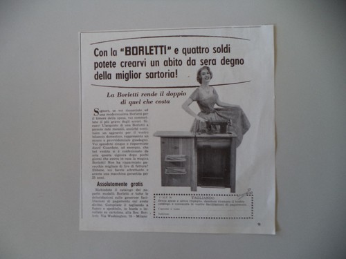 Advertising pubblicità 1956 - advertising,