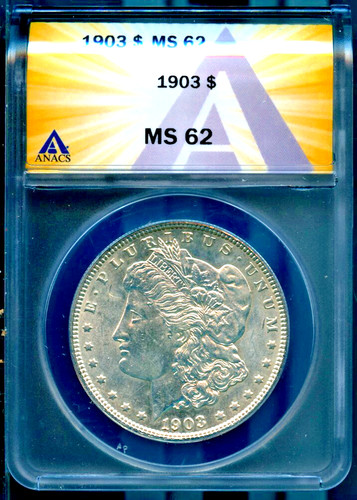 1903 argento morgan - 1903, $1