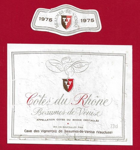 Vr04 etiquette côtes - etiquette, du