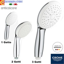 Doccetta Anticalcare GROHE Soffione Doccia Vasca Doccino 1 2 3 Getti Da Bagno