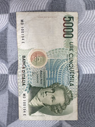 Cinquemila lire - cinquemila,
