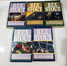Nero Wolfe by Rex Stout  SET
