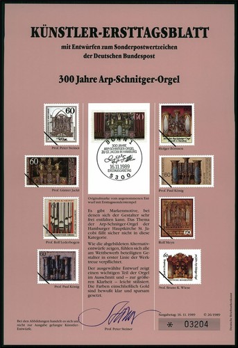 Germania art sheet 1989 - germania, art-sheet