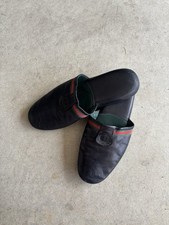 Vintage Gucci Black Leather
