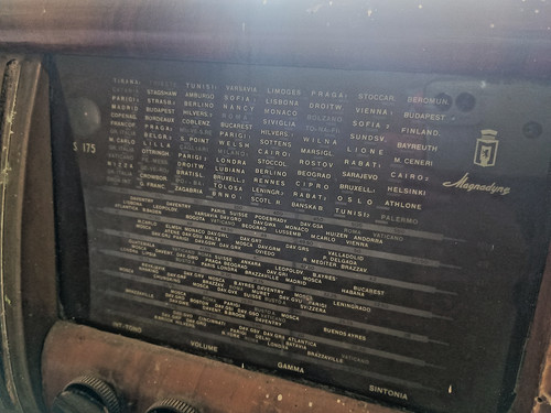 Radio valvolare epoca - radio,