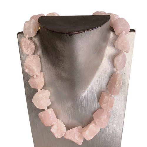 Collana artigianale quarzo - in,