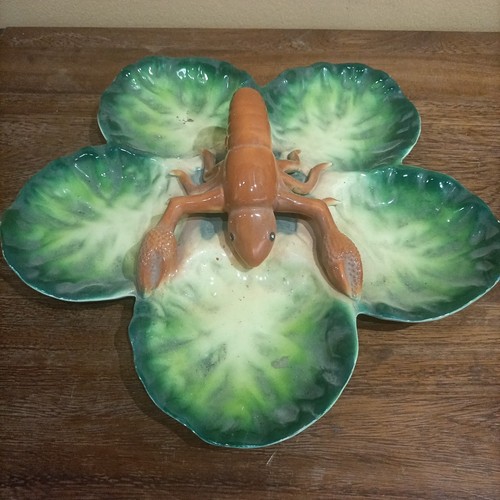 Ceramica centrotavola aragosta - ceramica,