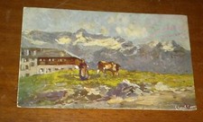 L. ZAMBELETTI  CARTOLINA D'EPOCA VIAGGIATA