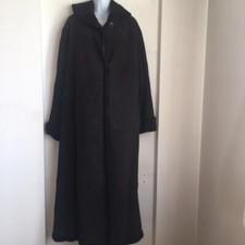 Sylvie Schimmel: stupendo cappotto lungo di lamb di montone shearling