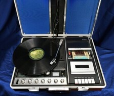 Sanyo G2915 vintage 4 in 1 PORTABLE STEREO MUSIC CENTER 1976 (registra stereo 8