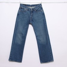 Jeans LEVI'S 527 bootcut W32 L32 Usato  (Cod.F3463) second hand denim Uomo
