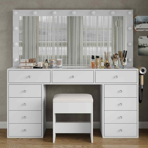 Vanity scrivania cassetti - 11,