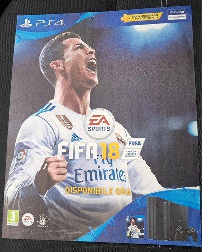 Pubblicità fifa ps4 - ps4, (2017)