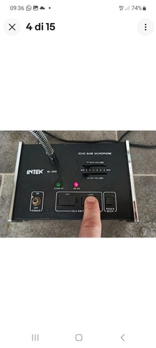 Microfono intek preamplificato - intek,