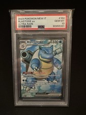 Pokémon card blastoise mew - blastoise, ex