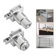 Serratura Porta Scorrevole Serratura Porta Facile da Installare per Vetrine Nuov