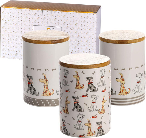 Set barattoli da - di, 3