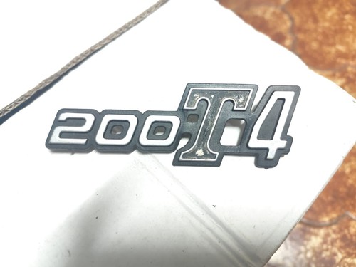 Targhetta 200 per - 200, t4