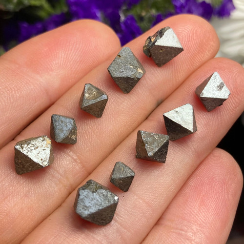 Cristalli magnetite - cristalli, di