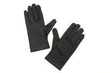 Guanti Orologi Gioielli Taglia M/XL Microfibra Antigraffio Nero-Verde-Marrone