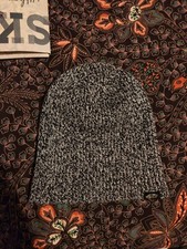 VANS berretto cappello di lana unisex grigio Originale usato ottime condizioni 