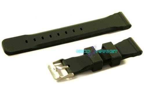 Cinturino gomma nero per - in,